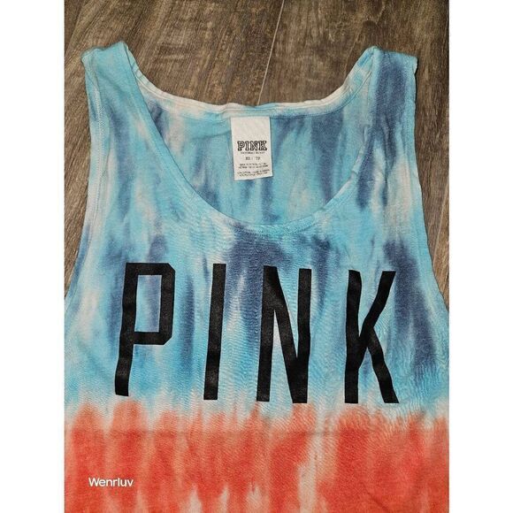 Pink Victoria Secret tank - Picture 2 of 2
